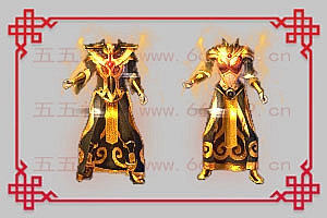 手游 衣服素材 火龙 男女衣服+动态内显特效