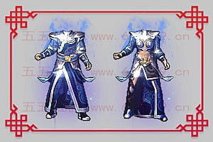 手游 衣服素材 雷霆 男女衣服+动态内显特效