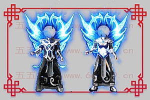 手游 衣服素材 倚天 男女衣服+动态内显特效