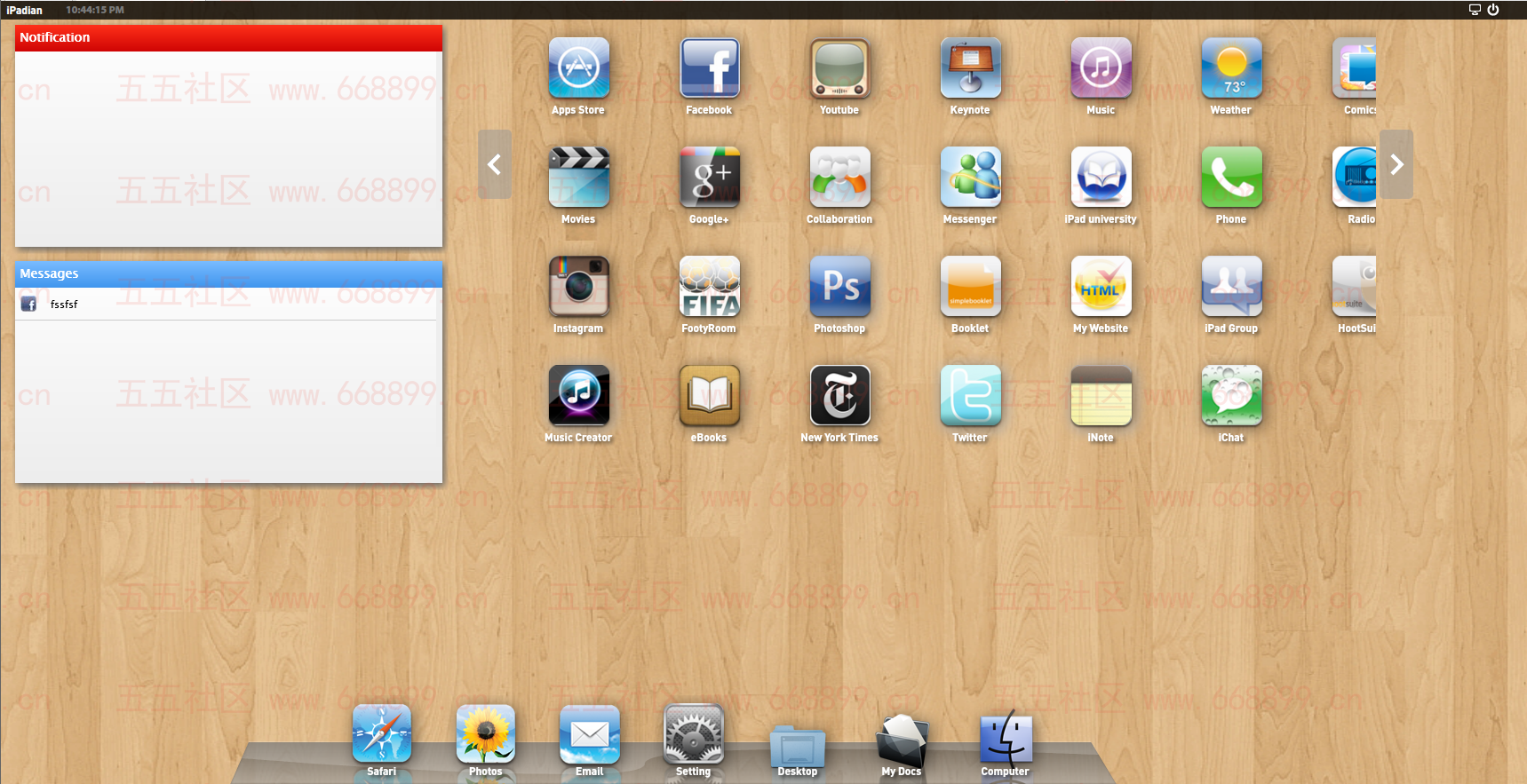 苹果pc模拟器iPadian_v10.1
